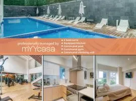 Spacious & comfortable Apt. w/pool by mYYcasa P-2