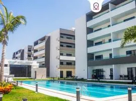 Marina Cerritos Loft Wave Pool and Amenities