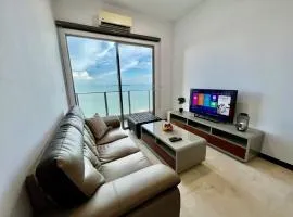 Melaka Silverscape Sea View 2Br-4pax-wi-fi-tvbox