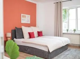 Design Yogaloft mit Fitnessgeräten - Waschmaschine - Einzelgarage