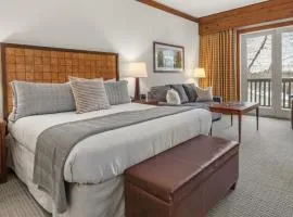 1216 The Lodge At Spruce Peak Ski in Ski Out Studio Spruce Peak Village Views 2nd floor By Stowe Mountain Rentals