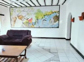 A three bedroom holiday home