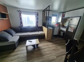 Mobil-home en camping proche de la mer