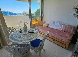 Studio cabine vue mer linge de maison fournis