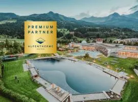 Appartement Hotel Panorama-im Bademantel direkt in die Alpentherme