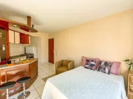 Studio no Centro: Piscina, Academia e Garagem N209