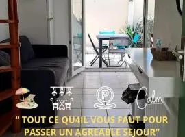 Maison 4 pers avec parking et plage à moins de 100 m