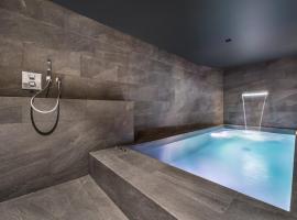 Luxueux duplex accès direct aux pistes avec piscine privée, hotel i Val d'Isère