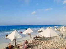 شاليه جرين بيتش العلمين ثلاث غرف