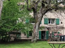 la maison aux volets vert