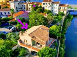 Villa de charme &agrave; 1 minute de la plage &agrave; pied