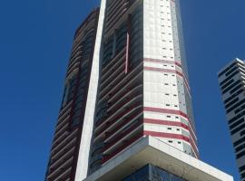 Flat Boulevard Side 2104 - Confortável e com Várias Opções de Lazer – hotel w mieście Salvador