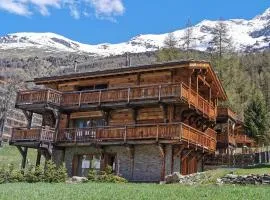 appartement avec jardin dans luxueux chalet