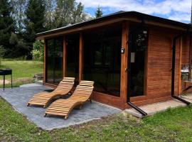 Cabin Juodupė, hotel v destinaci Endriuškaičiai