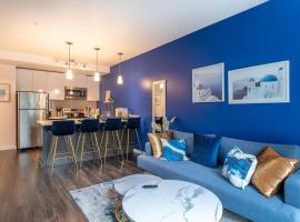 Paid Garage Parking- King Bed-balcony Wd 55" Tv, hotel v destinaci Tacoma