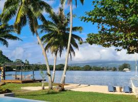 Sublime Tahiti Beach Retreat, pet-friendly hotel in Mataiea