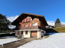 Chalet Les Arolles, hotel i Château-d'Oex