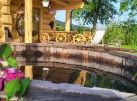 Sudecki Dym z kominkiem koło Karpacza. Agroturystyka