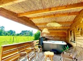 Cozy mediterranean style chalet with private jacuzzi and garden between Amsterdam Haarlem and Schiphol Airport