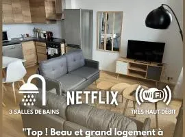 Bel Appart' 3 chambres 3 Sdb au centre-ville St Etienne