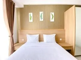 Best Homey 1BR at 25th Floor Vasanta Innopark Apartment By Travelio