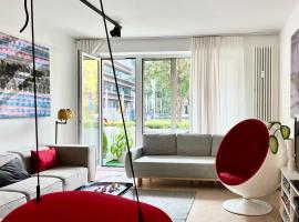 Art & Design 3 rooms apartment in city center