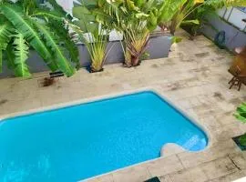 Fully equipped Studio with pool in Grand Bay