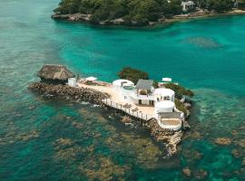Isla Pelícano, hotel con vasche idromassaggio a Isla Grande