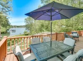 Lakefront Hiawassee Retreat with Dock and Hot Tub!