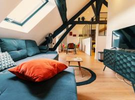 Charmant appartement proche DisneyLand, levn&yacute; hotel v destinaci Bussy-Saint-Georges