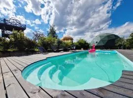 Glamping nad stawem