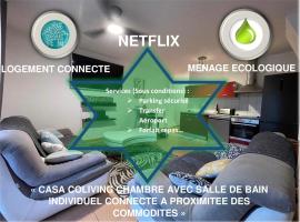 CASA COLIVING avec chambre salle de bain individuelles privatives, hotel v destinaci Saint-Pierre