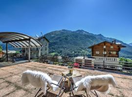 Snowflakes Retreat - Roomy Apartment with a view & Relax Solarium CIR 0133, hotel din Champoluc