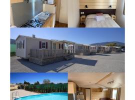 Bungalows-Cortijo Da Luigi-4 adultos-2 Dormitorios-Piscina-Ideal familias-C&aacute;rtama-M&aacute;laga, glamping en C&aacute;rtama