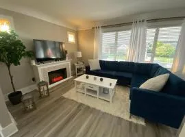 Gorgeous Colonial Home Game-room in basement