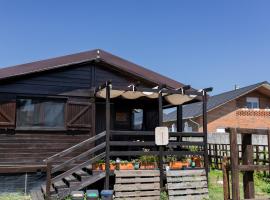 Gothes Chalet Javier, cabin in Ponte de Vagos