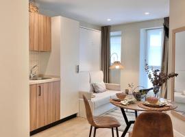 Apartamentos Boutique ALTZOAN & Parking FREE, smje&scaron;taj s priborom za pripremu jela u gradu 'Zarautz'