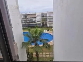 2 bedroom appart at the beach in gated community with pool