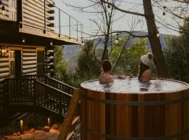 Award-Winning A-Frame with Views and Cedar Hot Tub