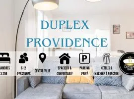 Duplex Providence - Idéal Groupe - Confort - Parking Privé