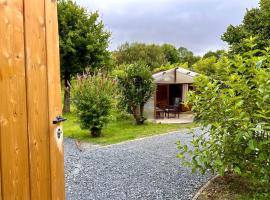 Chalet de la Prairie - Terrain priv&eacute; - Bain Nordique, cabană din Hamars