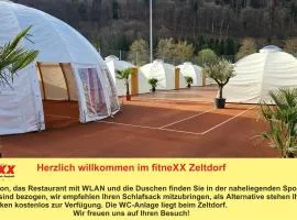 fitneXX Zelt-Dorf