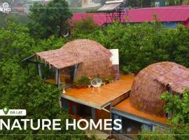 Natural Home Đ&agrave; Lạt、ダラットのシャレー