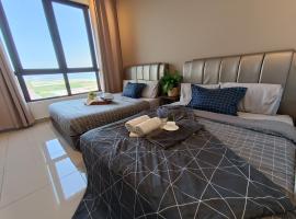 BaliResidenc Sea View 2-6 Pax WaterPark 5minJonker, acomoda&ccedil;&atilde;o com cozinha em Malaca