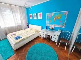 Cozy Blue Apartment Prešov