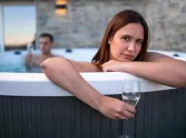 jacuzzi privado con vistas increíbles el Raco d Artes