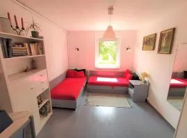 Cozy farmhouse next to a pond for a peaceful retreat