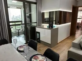 Luxo com Ar, Piscina Aquecida e Vista Mar
