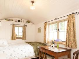 Shepherd's Hut at High Gardens, cabin in Hereford