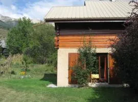 Small duplex chalet with garden